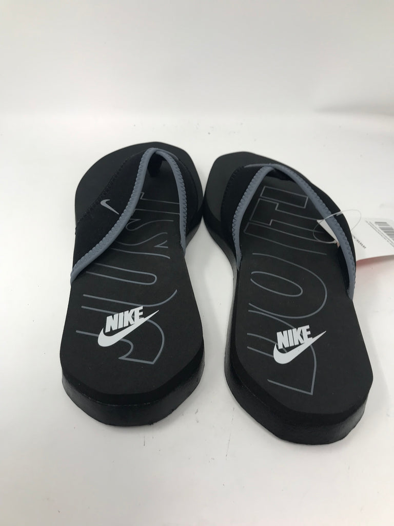 New Nike Men s Celso Girl Thong Plus Sandal Black Gray Size 7 PremierSports