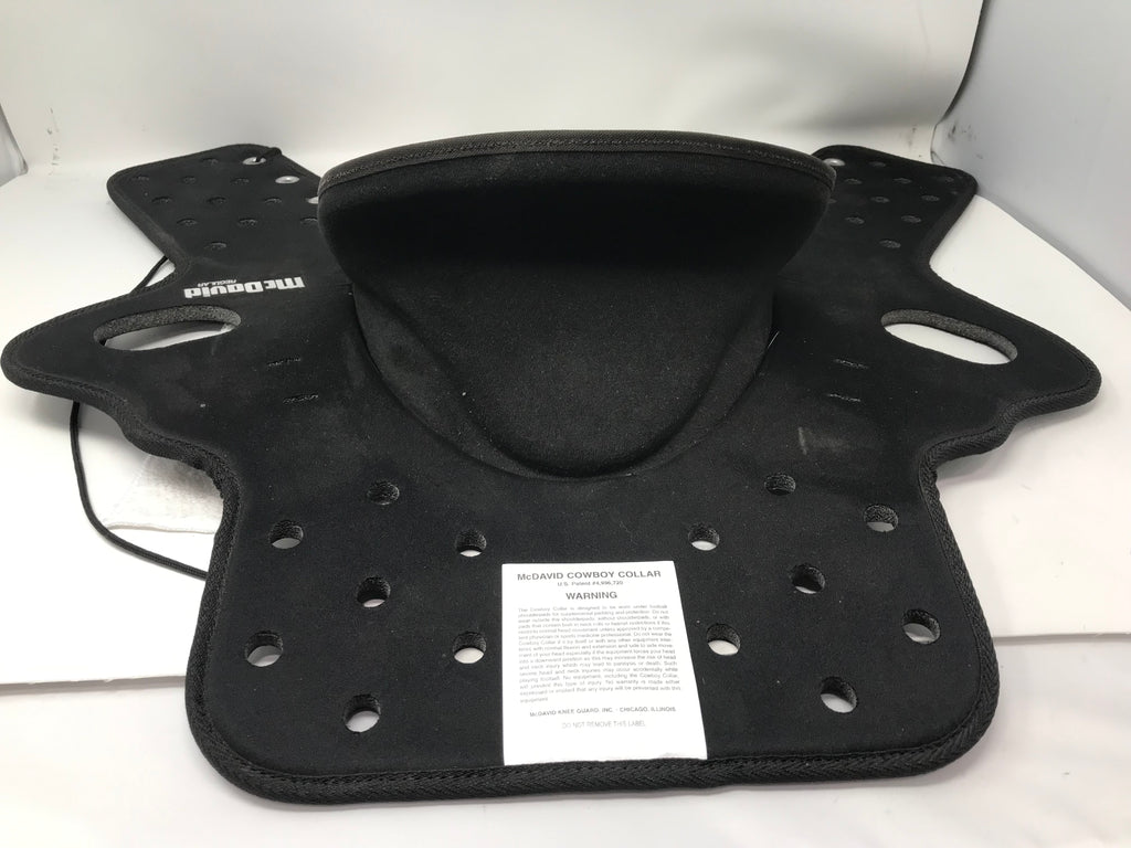 New McDavid Cowboy Collar Adult Regular C501R Black OSFA Advanced Neck