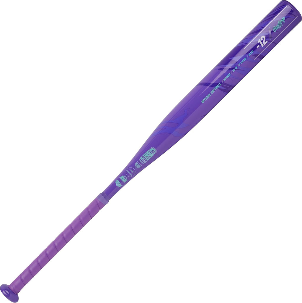 Batte De Softball Rawlings Eclipse 28" 16 Oz (-12) – Diamant 2 1/4" – Aluminium – Fastpitch