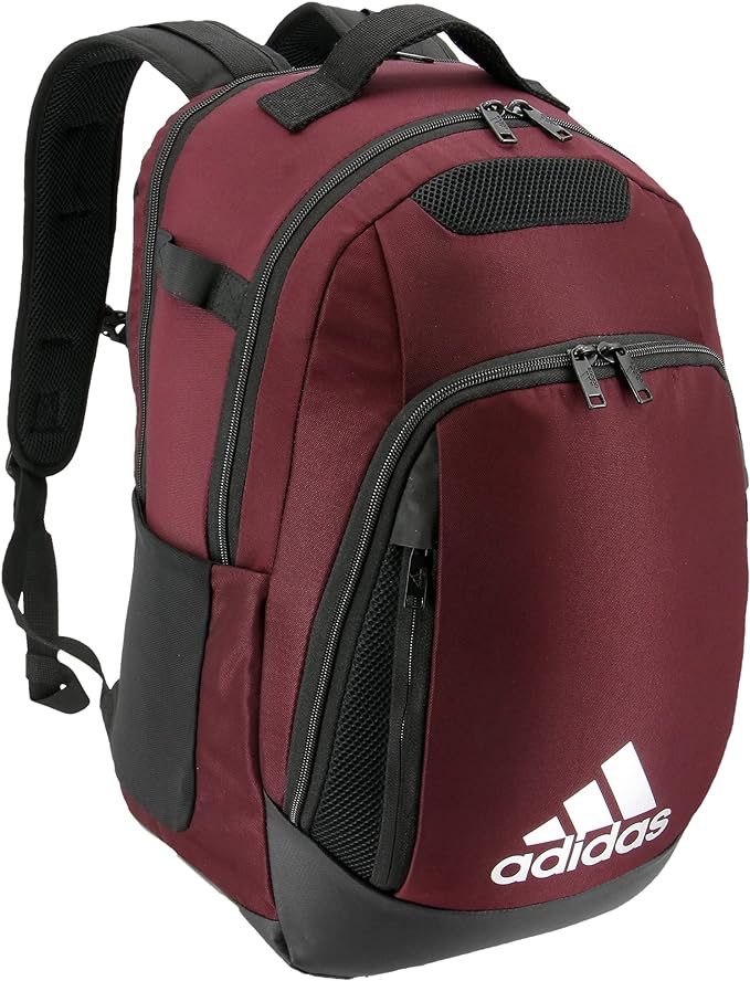 adidas 5 star team backpack black New adidas 5 Star Team Backpack, Maroon/Black, OSFA – PremierSports