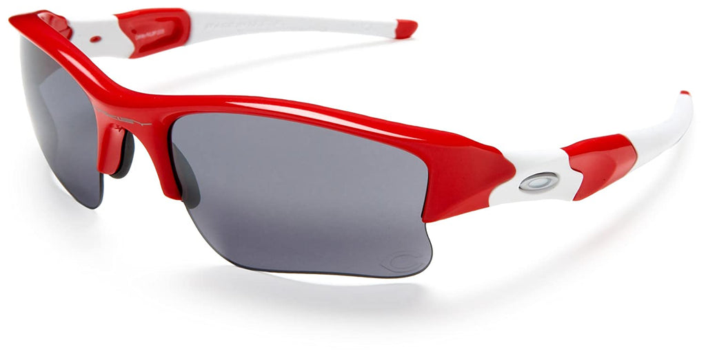 Oakley red and white sunglasses hotsell