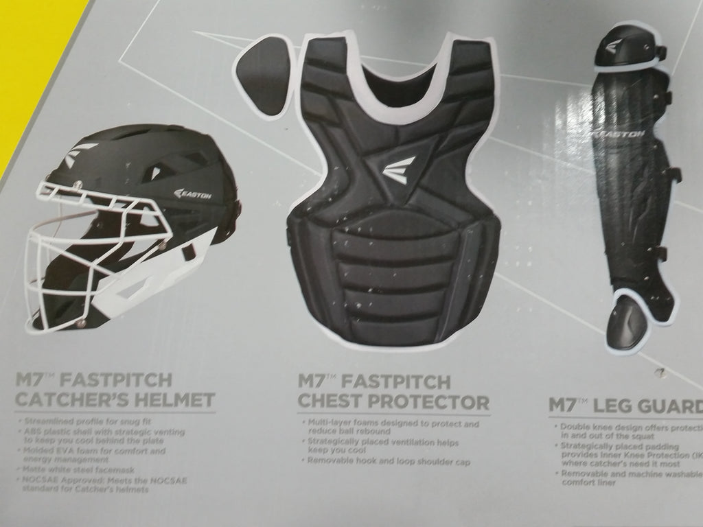 Easton Catcher's Gear - chest protector and leg guards