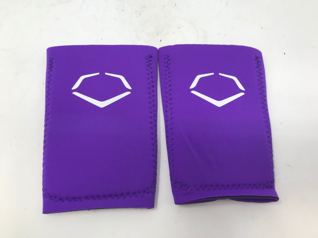 New EvoShield Lacrosse Slash Guards Purple/White XLarge GeltoShell PremierSports