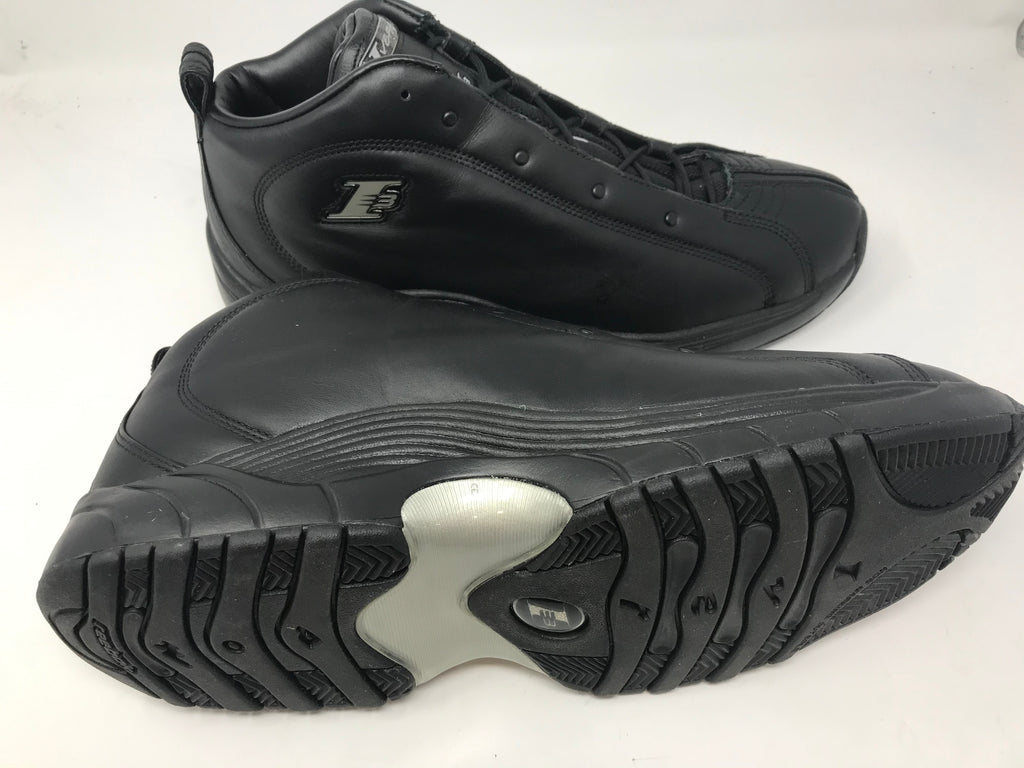 Black I3 Shoe Reebok Shoes All Black Iverson Shoes NEW-Reebok
