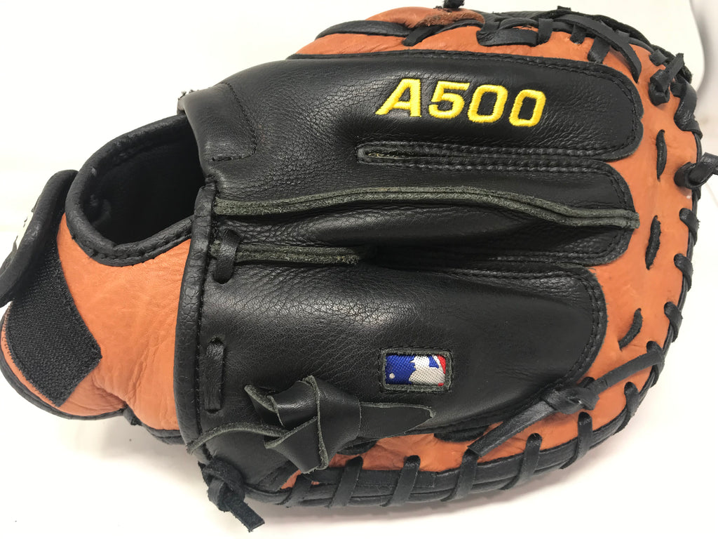 New Wilson A500 Advantage Catchers Mitt LHT 32.5" Baseball Glove Black