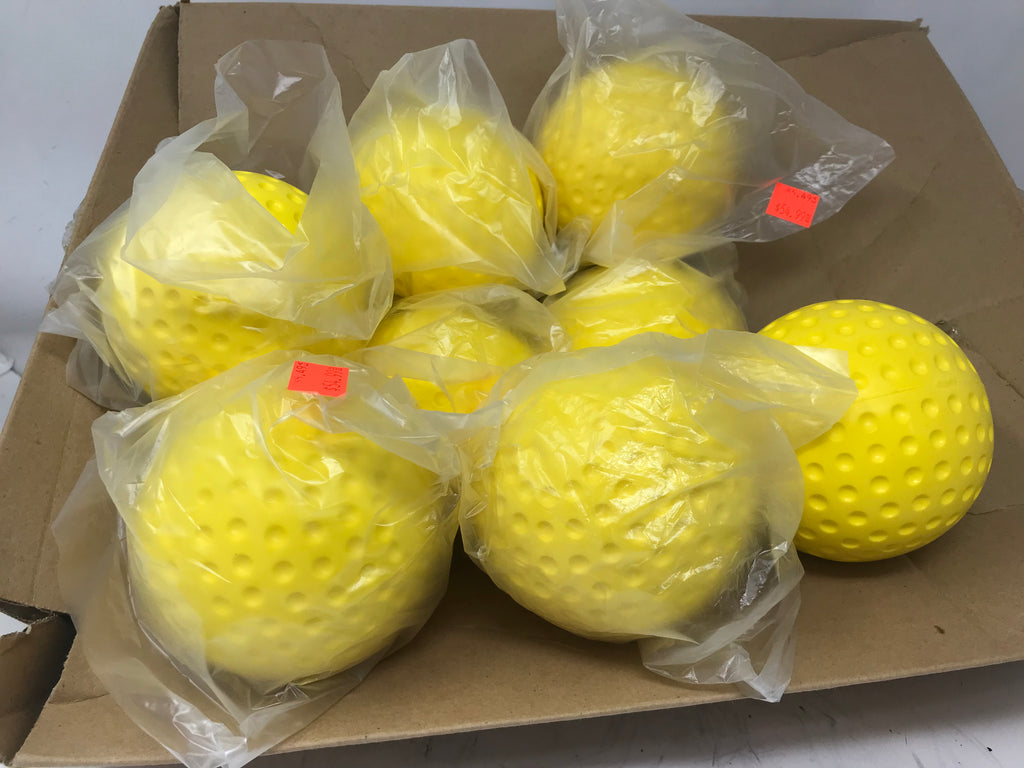 ATEC Tuffy SuperSoft : Lanceur De Balles De Baseball Fossettes WTAT0390 – Lot De 12 Balles Ultra Souples Pour L’entraînement