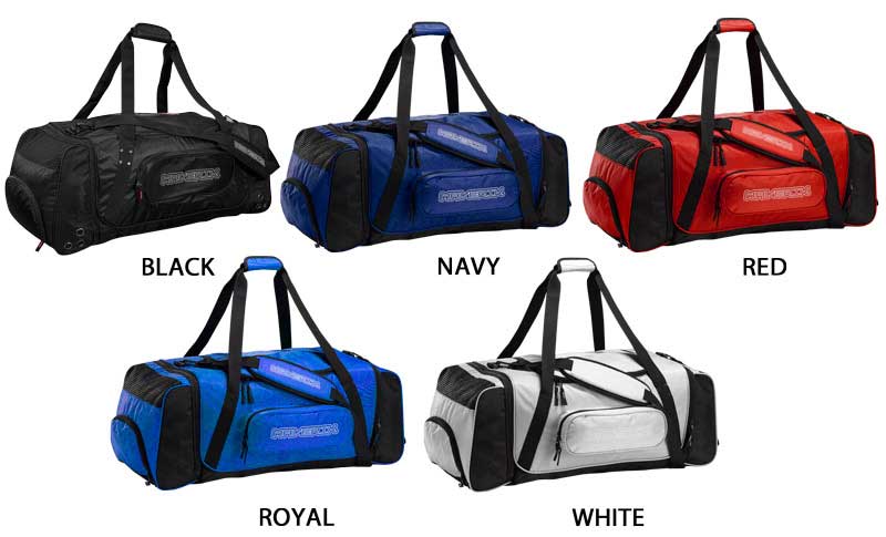 New Warrior Maverik Lacrosse 365 Gear Bag Men Equipment Royal/Black