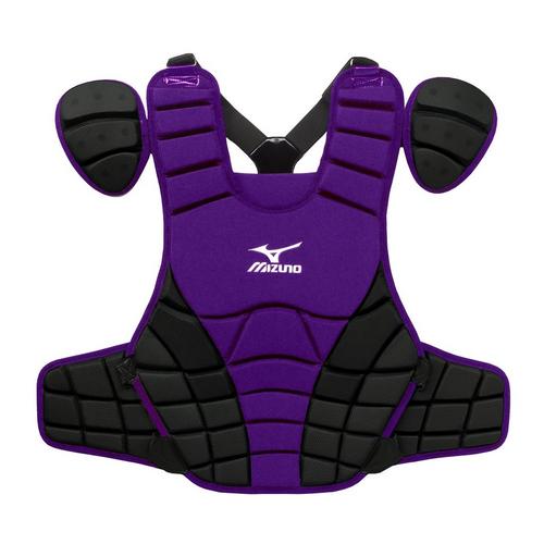 New Mizuno Catcher Chest Protector 15.5" Purple/Black Samurai Women Fa