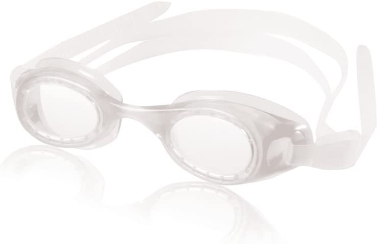 Speedo Covert – Occhiali Da Nuoto Con Lenti Grandangolari E Ponte Nasale Regolabile – Trasparenti – Taglia Unica