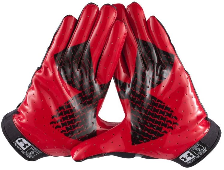 Under armour youth f4 2025 football gloves