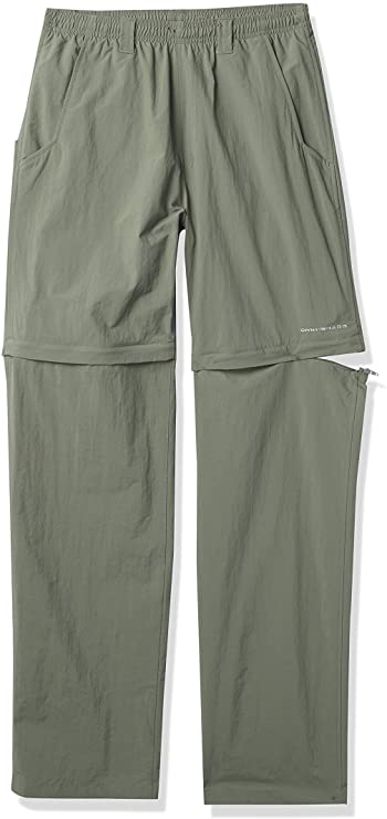 New Columbia Men's Backcast Convertible Pant, Cypress, Large/32