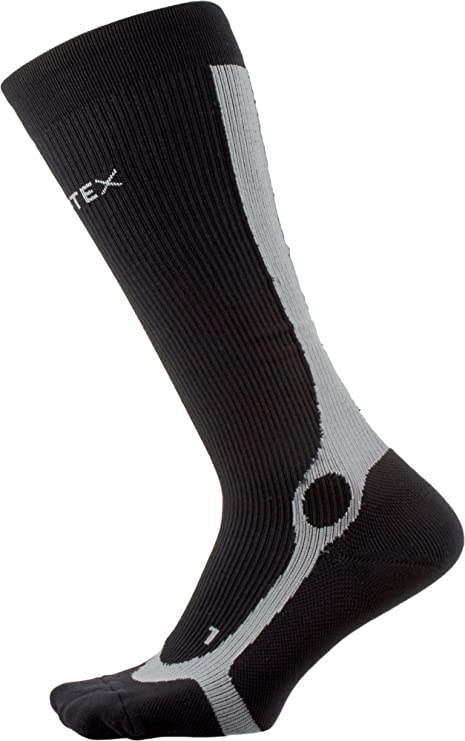 New P-TEX PRO Knit Compression Socks Black Adult Small Includes 2 slee –  PremierSports