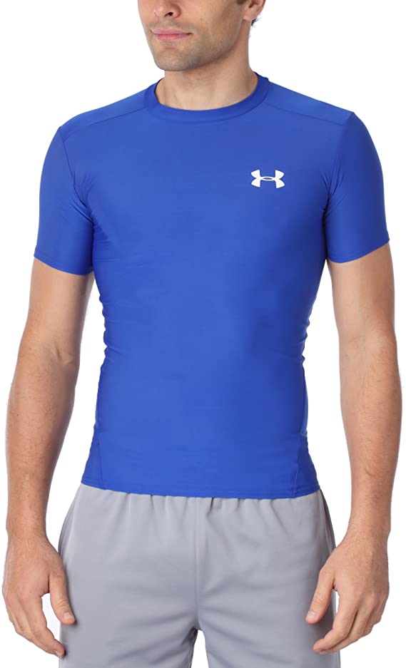 New Under Armour Men's HeatGear Armour Short Sleeve Compression T-Shir –  PremierSports