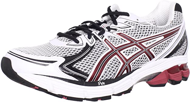 New ASICS Men's GT-2170 Running Shoe Silver/Black/Maroon Size