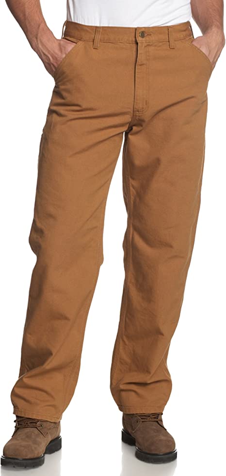 New Carhartt Men s Washed Duck Work Dungaree Pant 38X32 Moss B11 BRN PremierSports