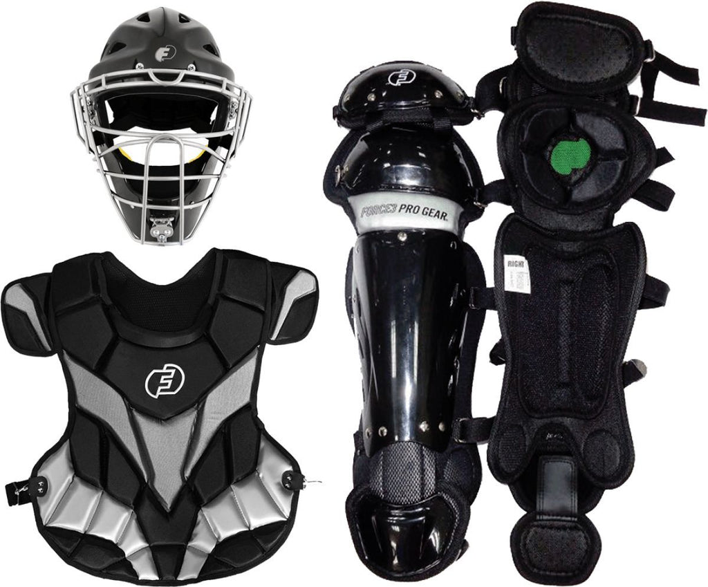 Force3 Defender Catcher's Helmet | Meets NOCSAE Small / Black