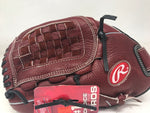 New Rawlings RTD Series Special Edition Baseball Glove LHT RTD125PP 12.5" Blk/Br