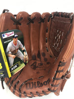 New Wilson A2K ASO LHT 12" Baseball Glove Brown & Tan Pro Stock Select Leather!