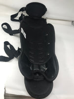 New Rawlings Junior 15.5 inch Knee to Ankle Catcher's Leg Guards Black (Pair)