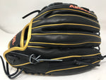 New Wilson A2000 SCV125 12.5" Softball Glove Black/Gold LHT V125 Spin Control