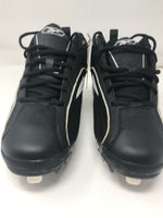 New Reebok Vero FL M5 Mid II Cleats 18-157282 Men 9.5 Black/White Baseball