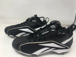 New Reebok Vero FL M5 Mid II Cleats 18-157282 Men 9.5 Black/White Baseball