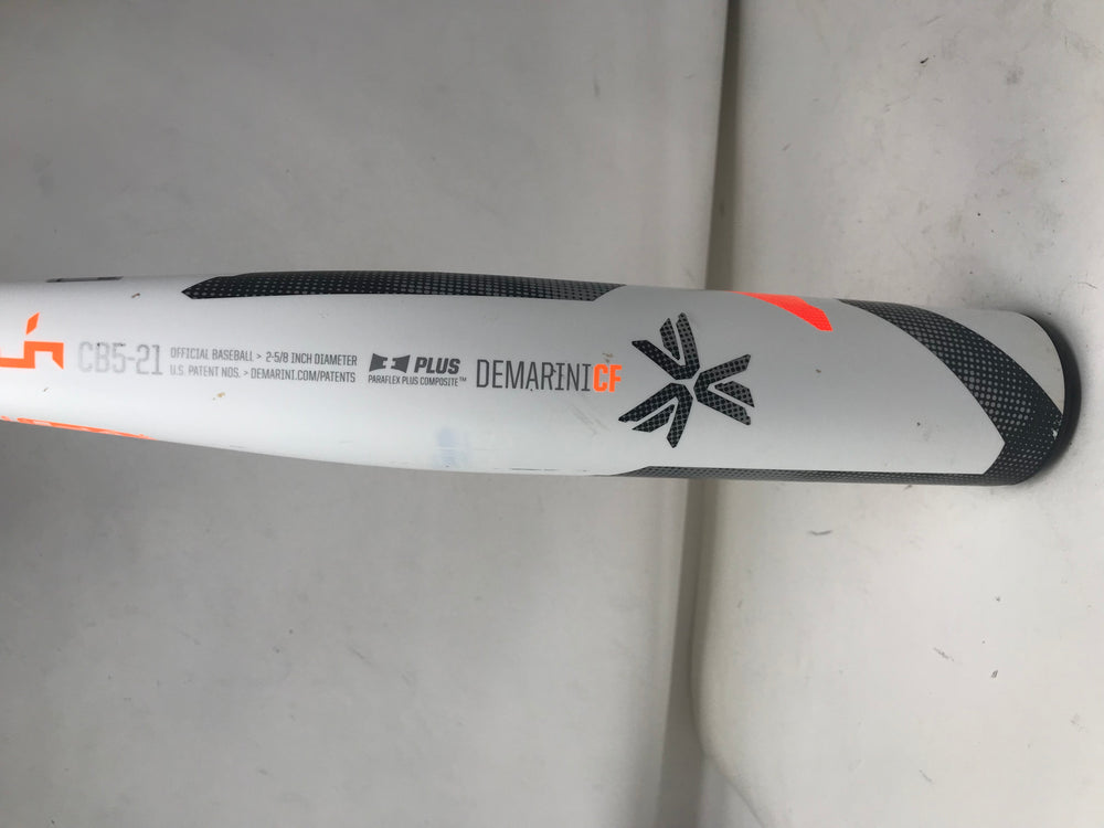 Used DeMarini 2021 CF Zen (-5) Senior League 2 5/8" Baseball Bat 30/25