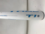 Used TRUE T1X 2-3/4" Big Barrel USSSA Bat -10oz 31/21 (2020) Blk/Slvr/Wht