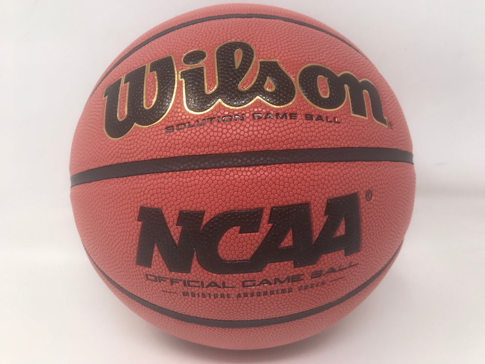 New Wilson® NCAA® Indoor Basketball Official Game Size Orange/Black 29.5"