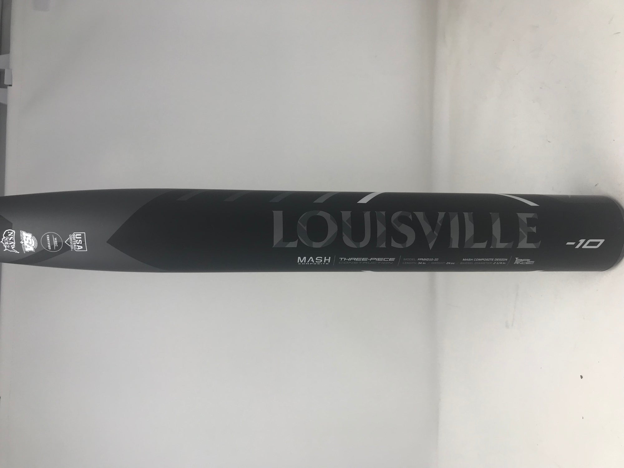 Used USSSA Certified 2023 Louisville Slugger Composite Meta Bat