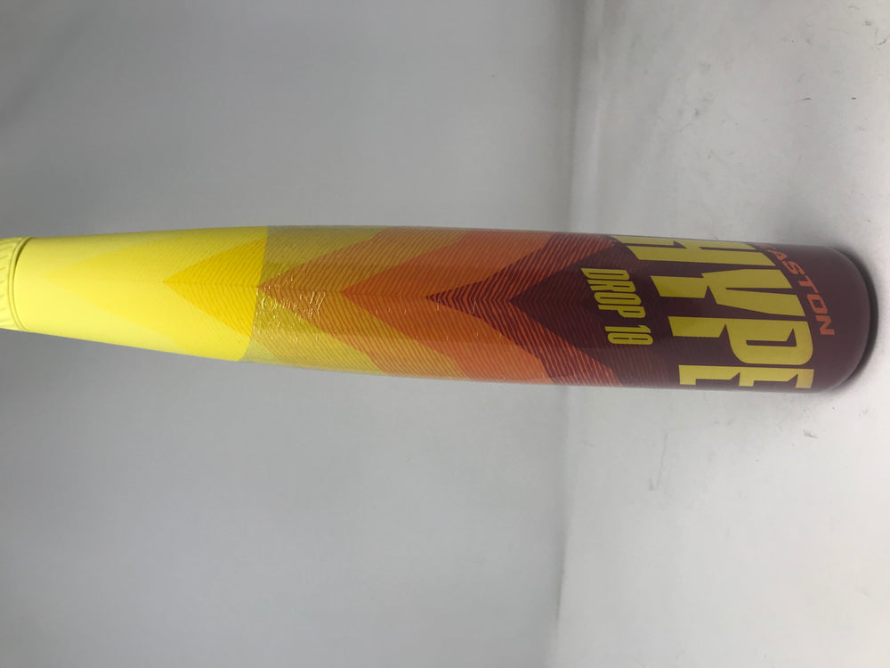 New 2024 Easton Hype Fire USSSA Baseball Bat 2 3/4 Barrel Yellow/Red