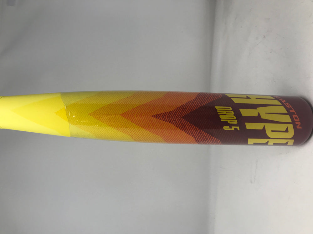 New 2024 Easton Hype Fire USSSA Baseball Bat 2 3/4 Barrel Yellow/Red