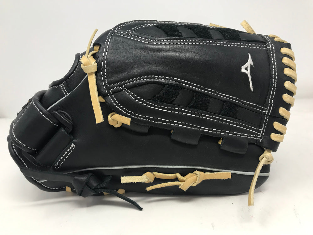 New Other Mizuno GMVP 12.5" RHT Fastpitch Glove Black/Tan