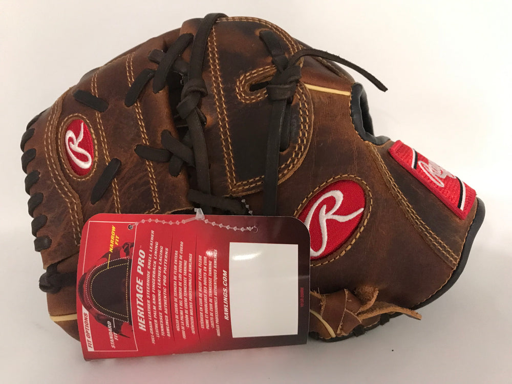 New Rawlings Heritage Pro 12 Inch Infield Baseball Glove LHT Brown