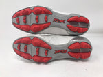 New Reebok Sprintfit RBRMS Junior Soccer Molded Cleats Size 4 White/Red