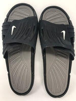 New Nike Bati Slide Men's 8 Black/White Soccer Sandal