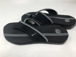 New Nike Women's Celso Girl Thong Sandal, Black/Gray Size 11