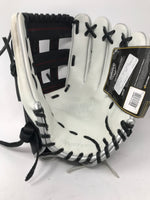 New Other Easton Tournament Elite Slowpitch Softball Glove 13 Inch RHT Wht/Blk