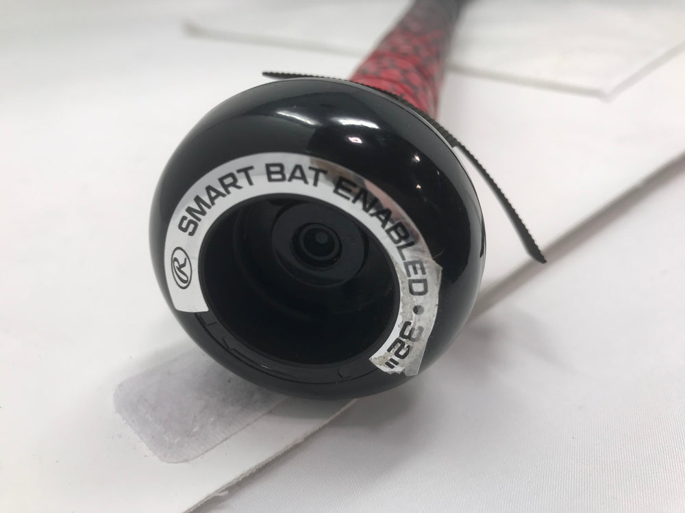 Used Rawlings Quatro Pro BBCOR Baseball Bat Composite Blk/Slvr/Rd 32/29