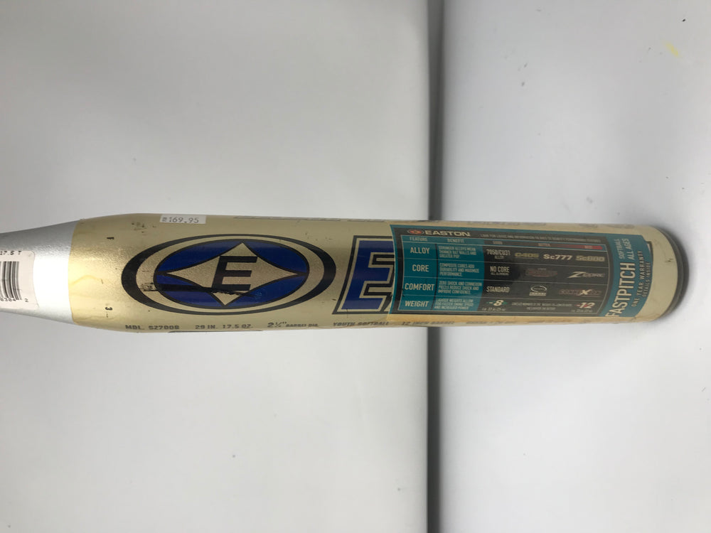 New Other Easton Triple 7 29/17.5 SZ700B Fastpitch Softball Bat Silver/Blue