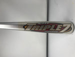 New Other Easton Triple 7 28/19.5 Senior League Baseball Bat Silver BZ88 Silver