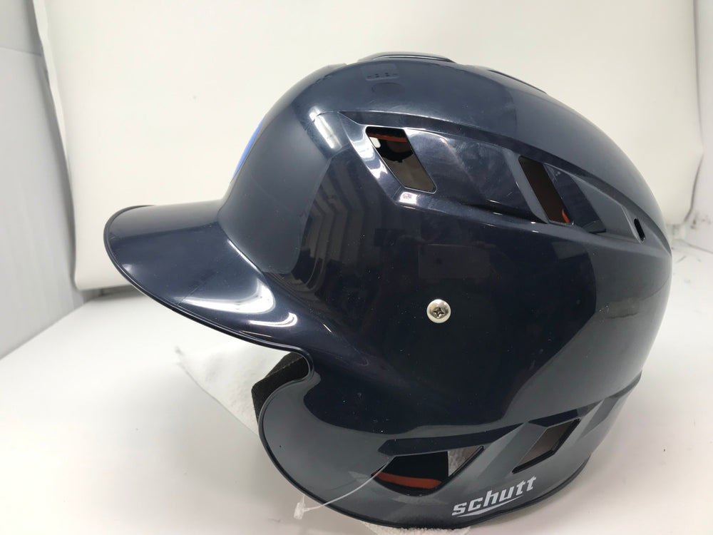 New Other Schutt AiR 5.6 Softball Batting Helmet Advanced D30 Padding LrgNavy