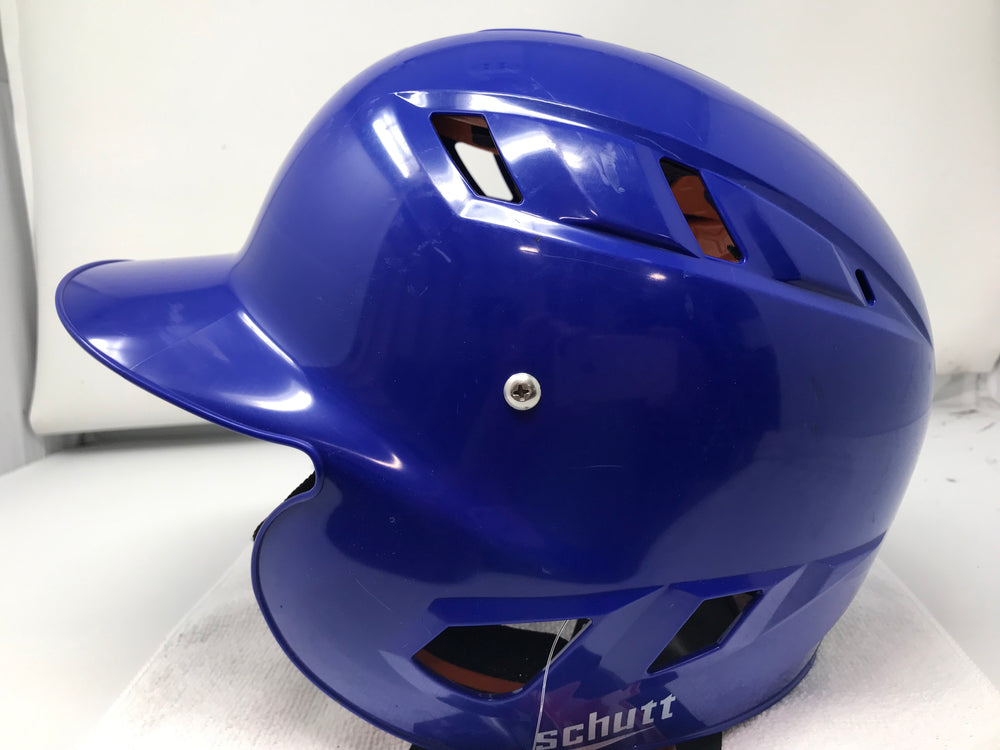 New Other Schutt AiR 5.6 Softball Batting Helmet Advanced D30 Padding Lrg Royal