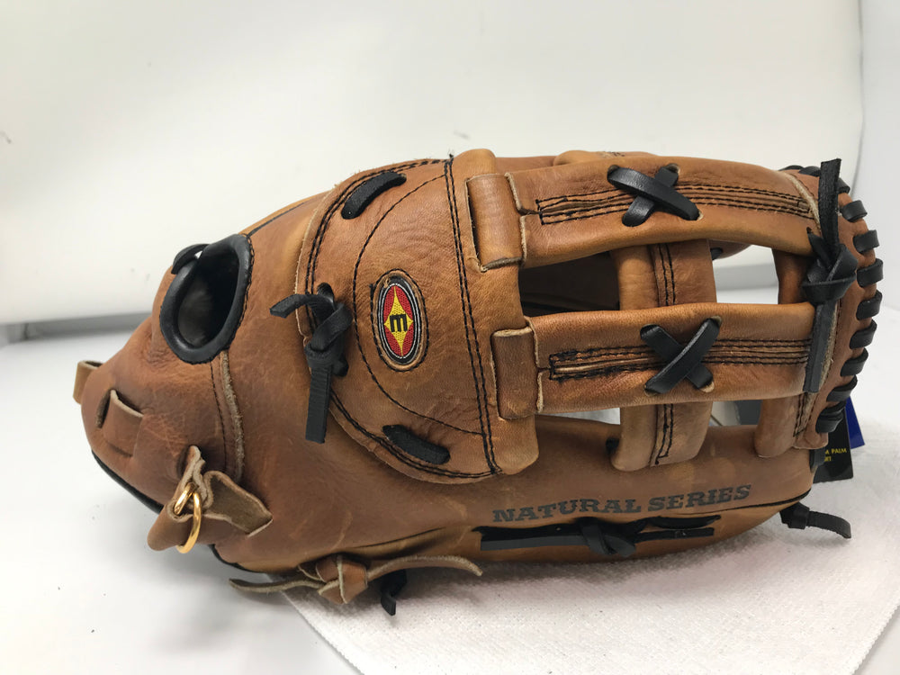New Easton NAT88 Leather Natural Series13 Inch RHT Baseball Glove Brown/Black