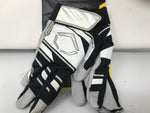 New EvoShield Protective Speed Stripe Batting Gloves Youth Med White/Black/Gary