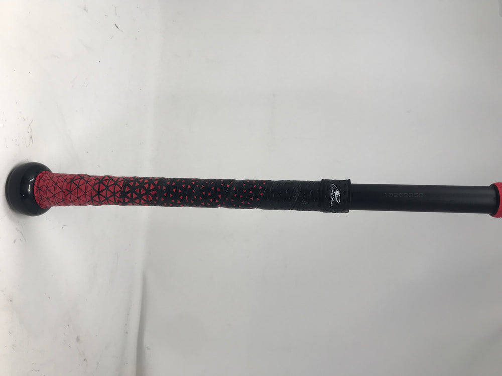 Used Rawlings Quatro Pro BBCOR Baseball Bat Composite Blk/Slvr/Rd 34/31