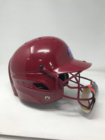 New Schutt Ponytail Batters Helmet OSFM Red