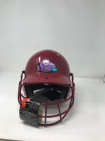 New Schutt Ponytail Batters Helmet OSFM Red