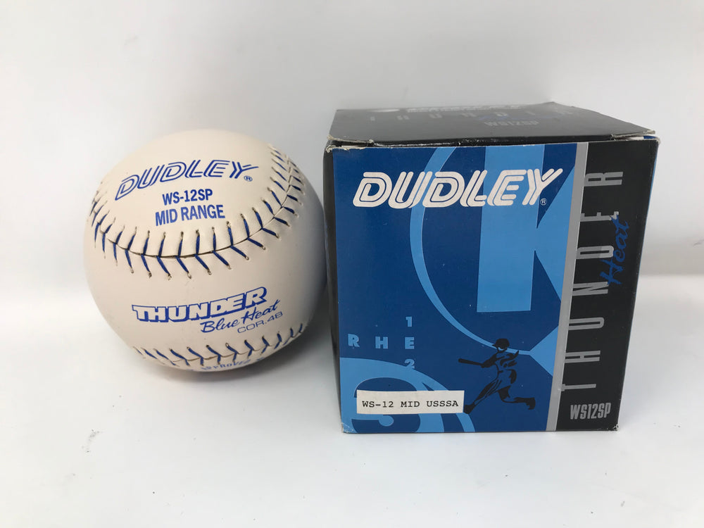 Softball vintage 1994 Dudley Thunder Heat WS12AF boîte ouverte