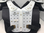 New Pro Team Adult XXL Pro44 Shoulder Pads Chest 44-46, Shdr 20-21 Flat pad Wht